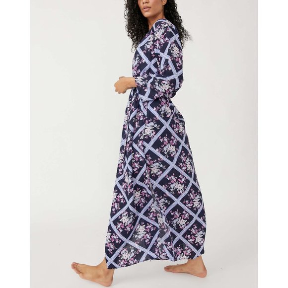 🎉LAST CHANCE🎉 NWT Free People I'm The One Robe / Midnight Combo - Picture 2 of 7